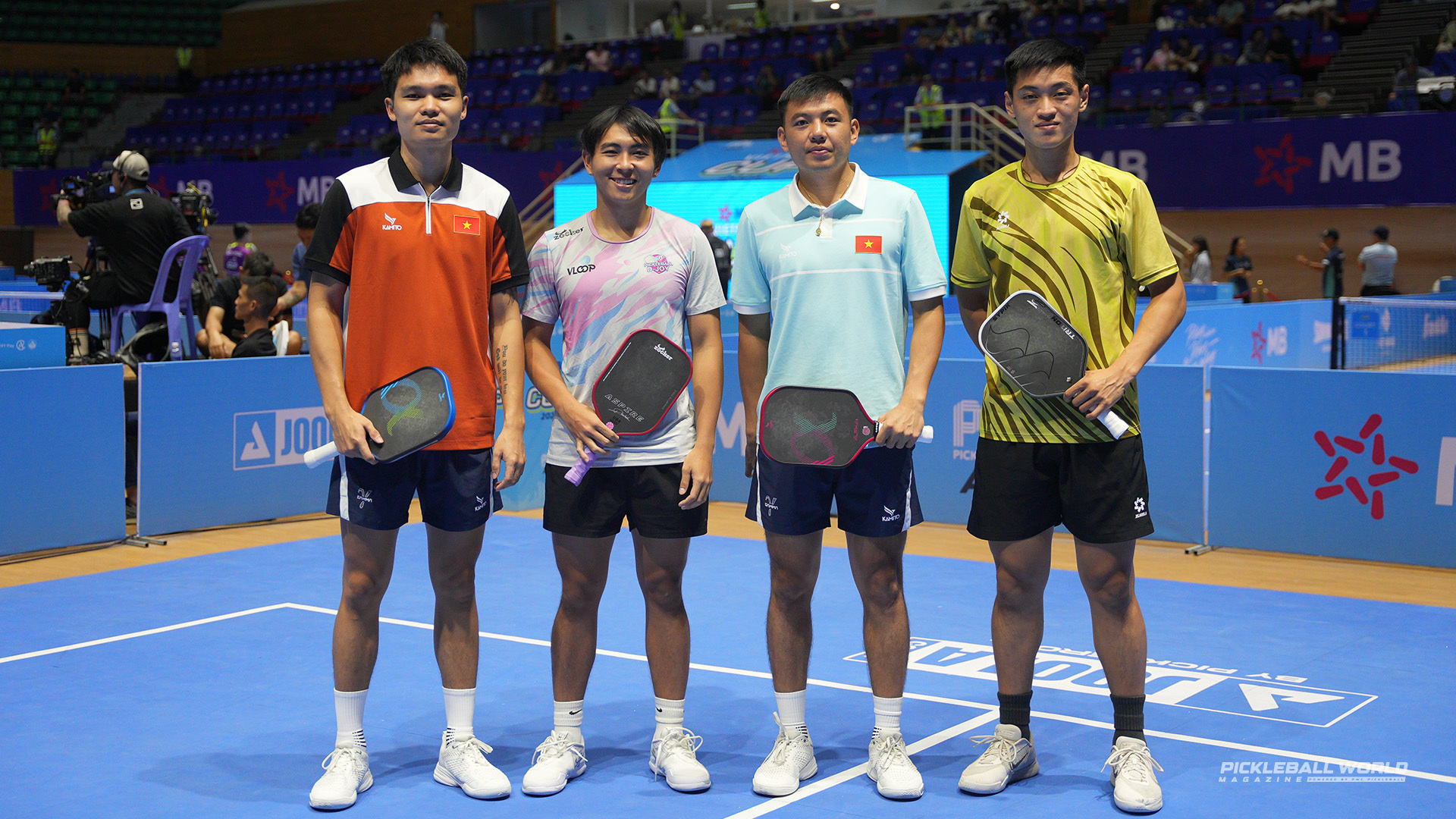 Tứ ho&agrave;ng Pickelball Việt Nam