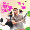 Dàn sao pickleball thế giới hội tụ tại TP.HCM trong Miami Pickleball Club - Legend Tour 2026
