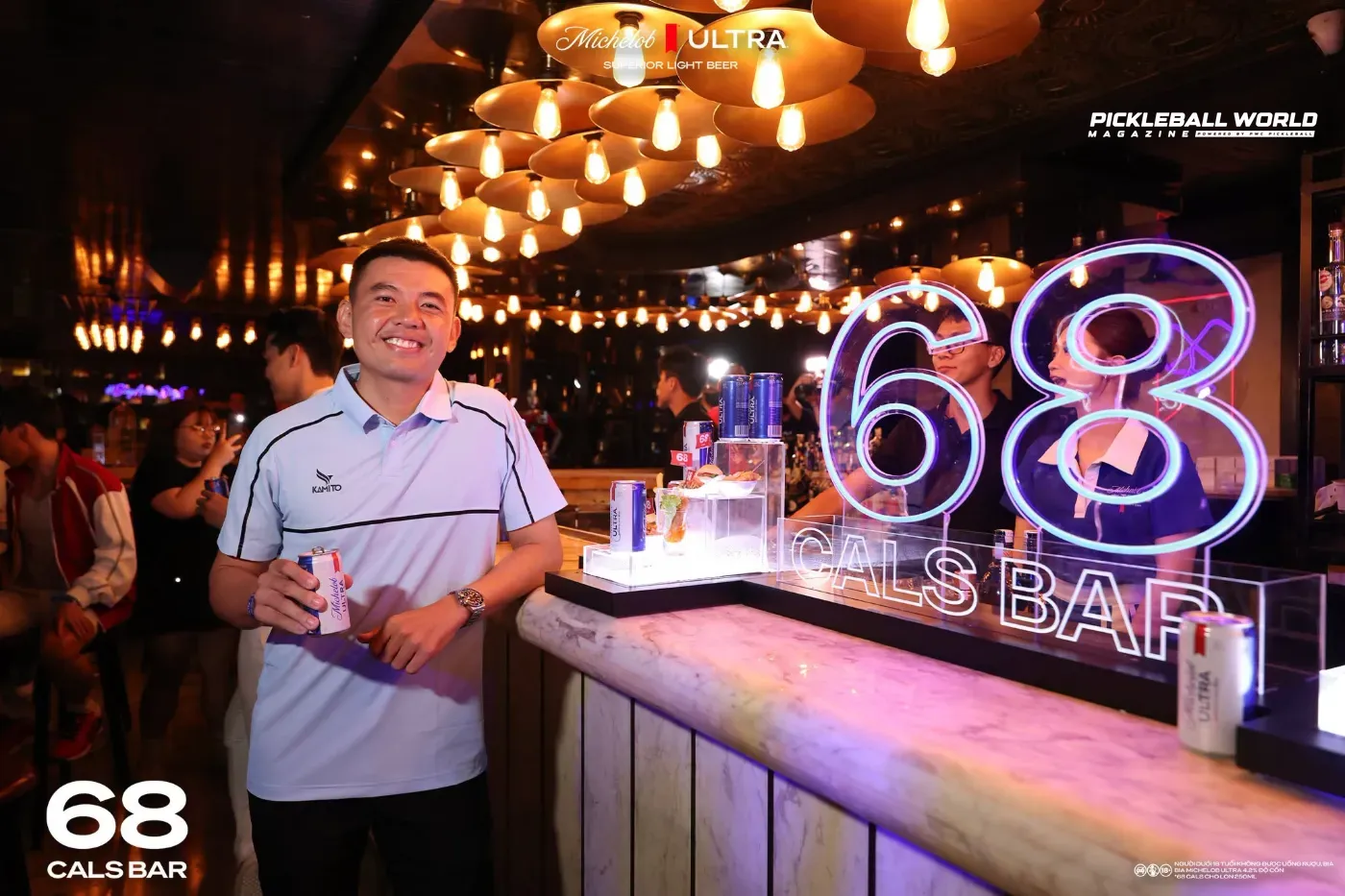Lý Hoàng Nam Đồng Hành Cùng Michelob Ultra Ra Mắt Không Gian Trải Nghiệm 68 Calories Bar Độc Bản Tại TP. Hồ Chí Minh