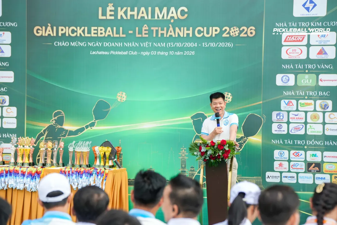 Sôi Động Giải Pickleball – Lê Thành Cup 2026 Tại Lachateau Hotel: Điểm Hẹn Kết Nối Doanh Nhân Và Thể Thao Đẳng Cấp